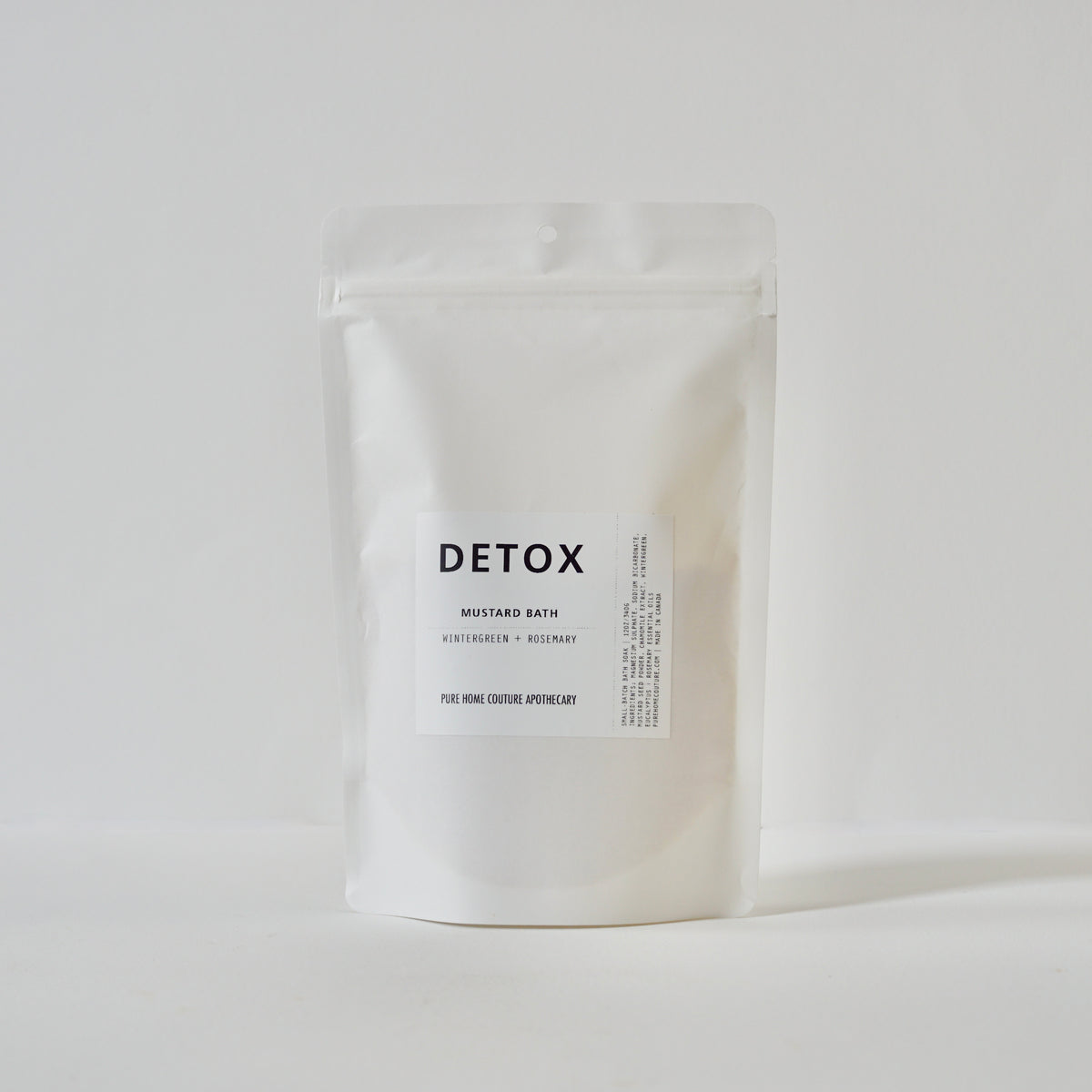 Detox Mustard Bath PURE HOME COUTURE APOTHECARY
