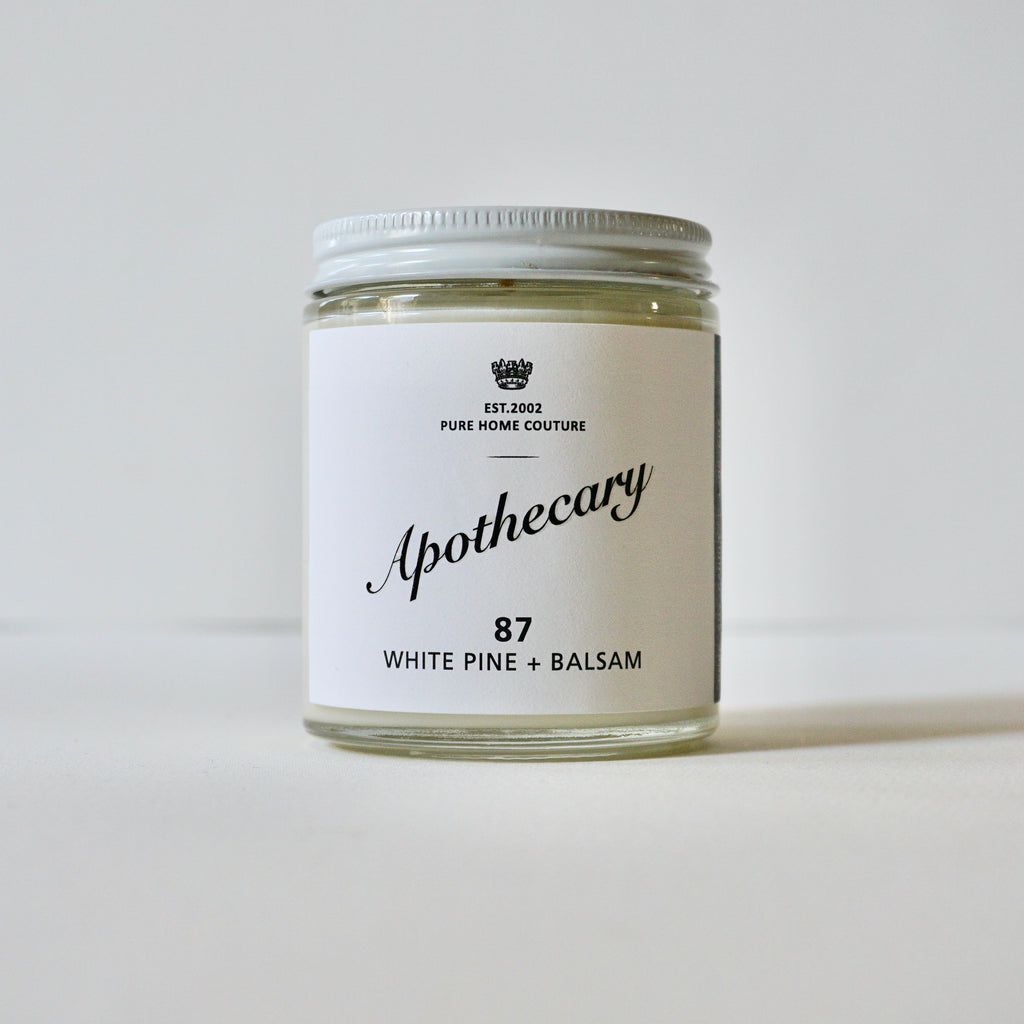 Apothecary Candle - White Pine & Balsam No. 87