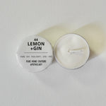 Tealight - Lemon + Gin 44