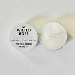 Tealight - Wilted Rose 66