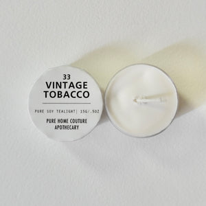 Tealight - Vintage Tobacco 33