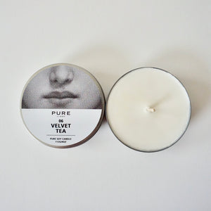 Pure Tin Candle-Velvet Tea 06