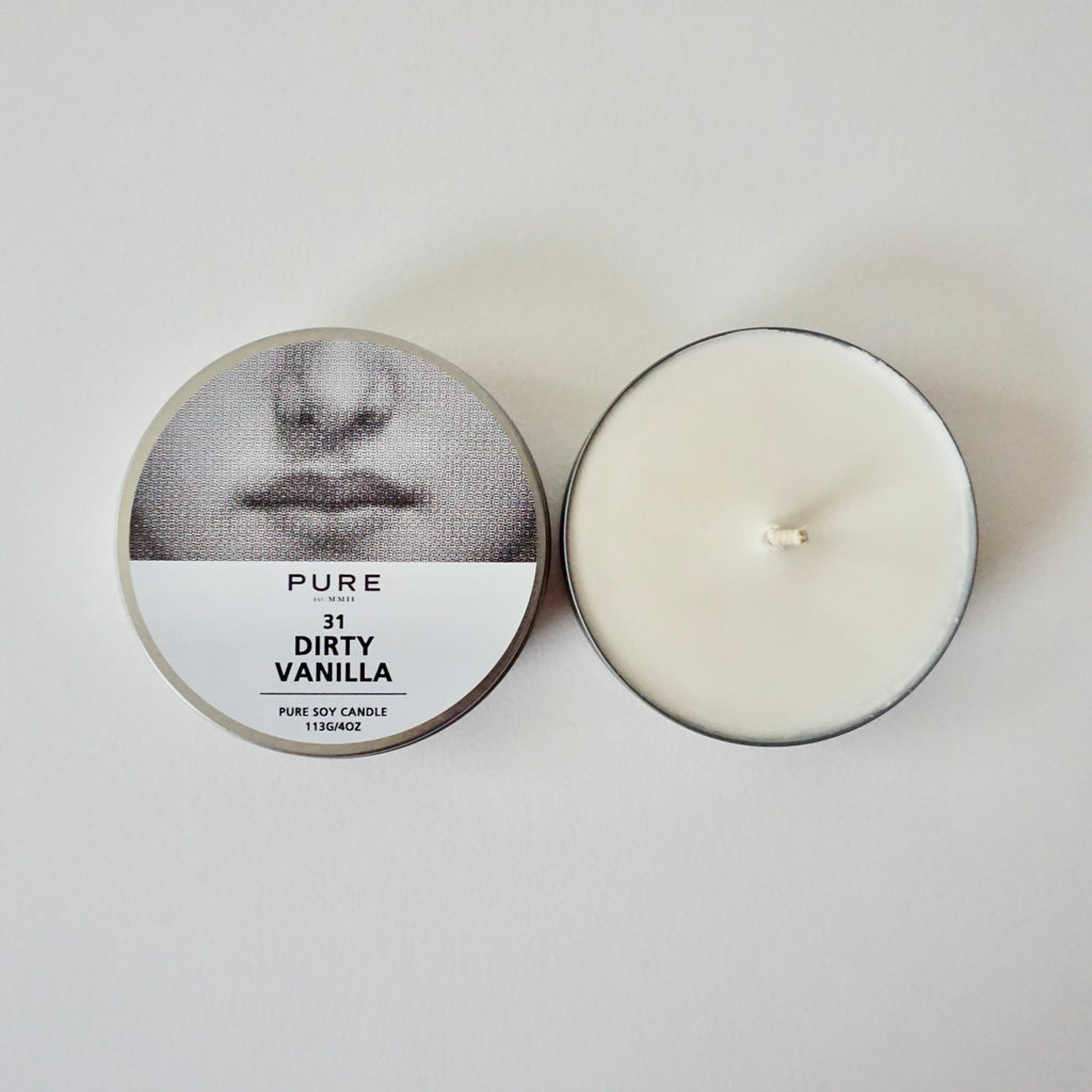 Pure Tin Candle-Dirty Vanilla 31