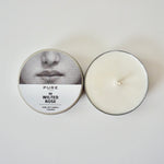 Pure Tin Candle-Wilted Rose 66