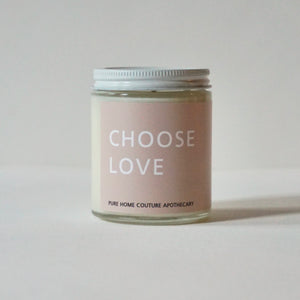 CHOOSE LOVE 6oz Candle - Pink Champagne No.64