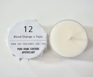Tealight - Blood Orange + Yuzu No.12