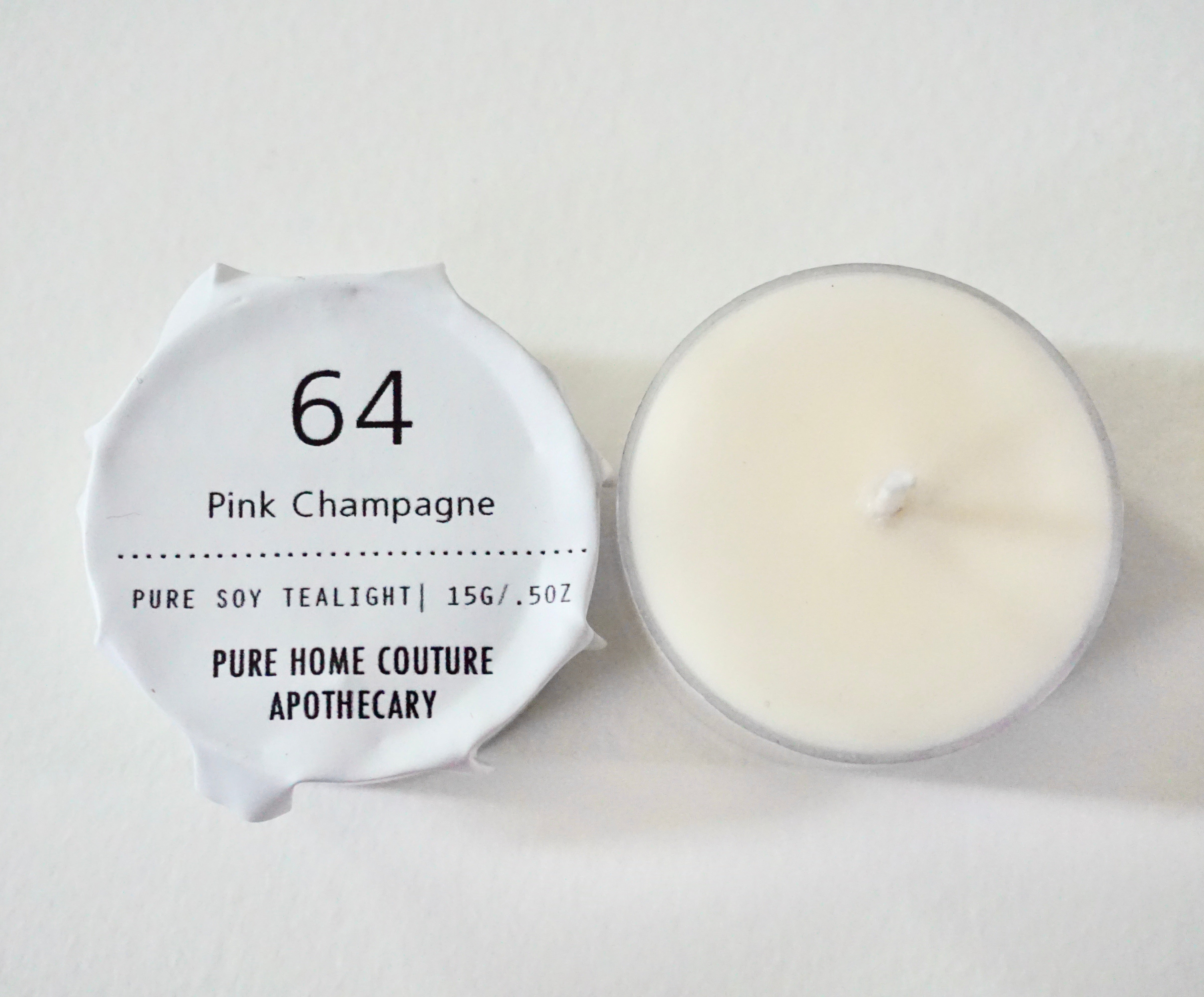 Tealight - Pink Champagne No.64