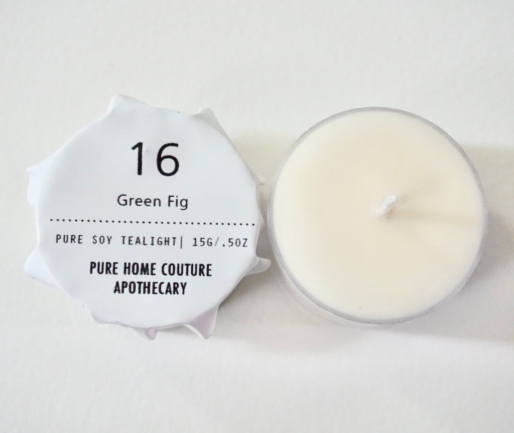Tealight - Green Fig No.16