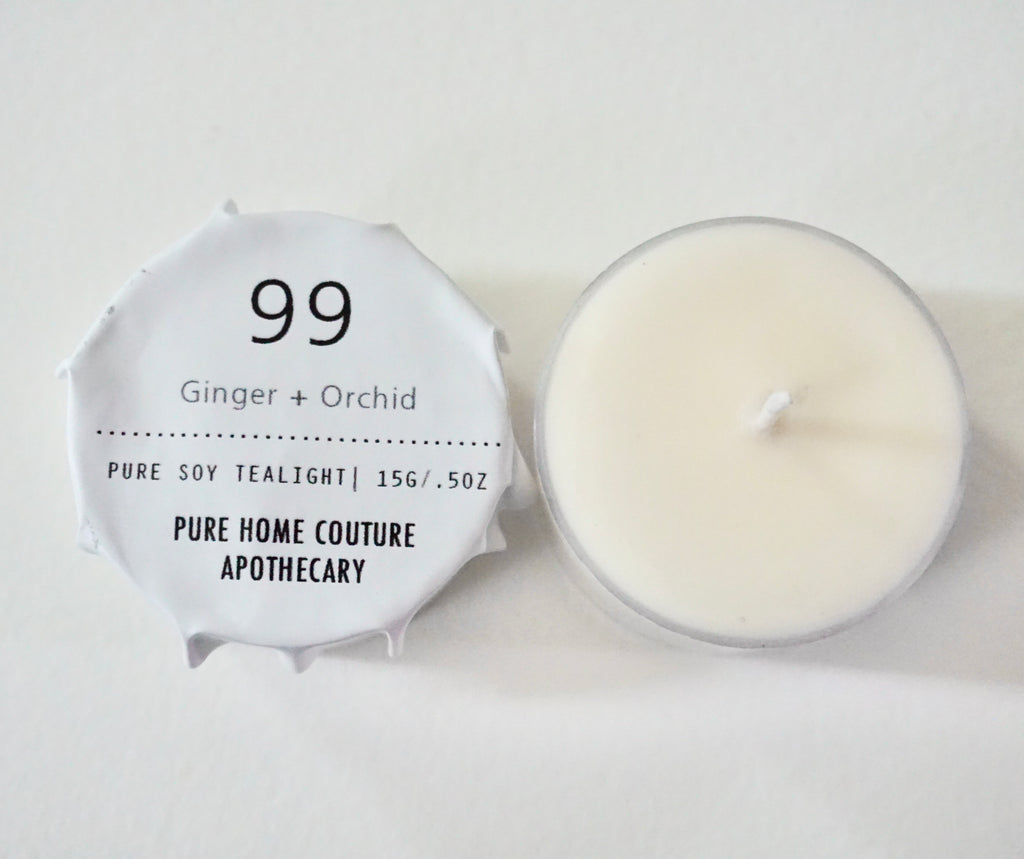 Tealight - Ginger + Orchid No.99
