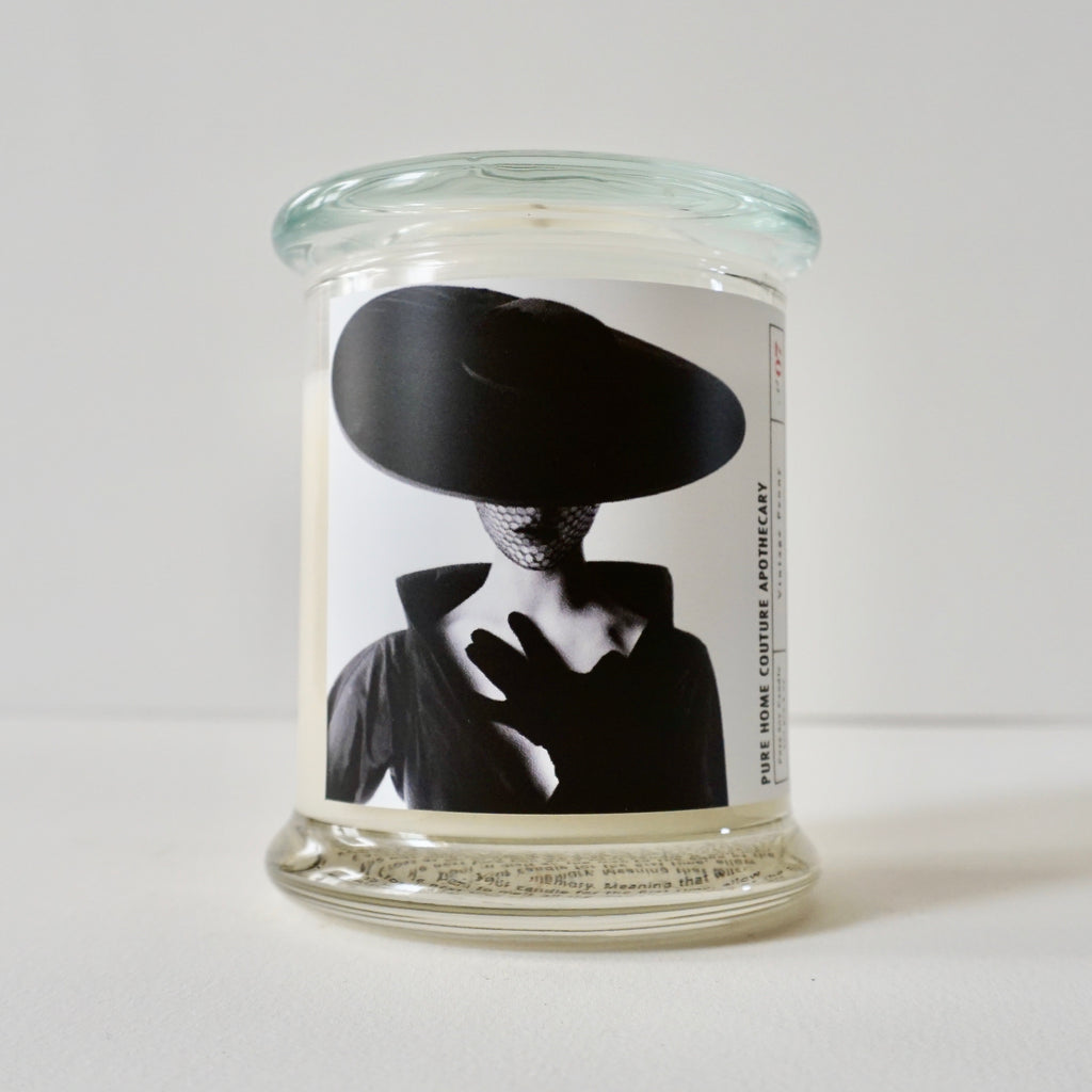 Couture Candle-Hat-Vintage Peony No.07