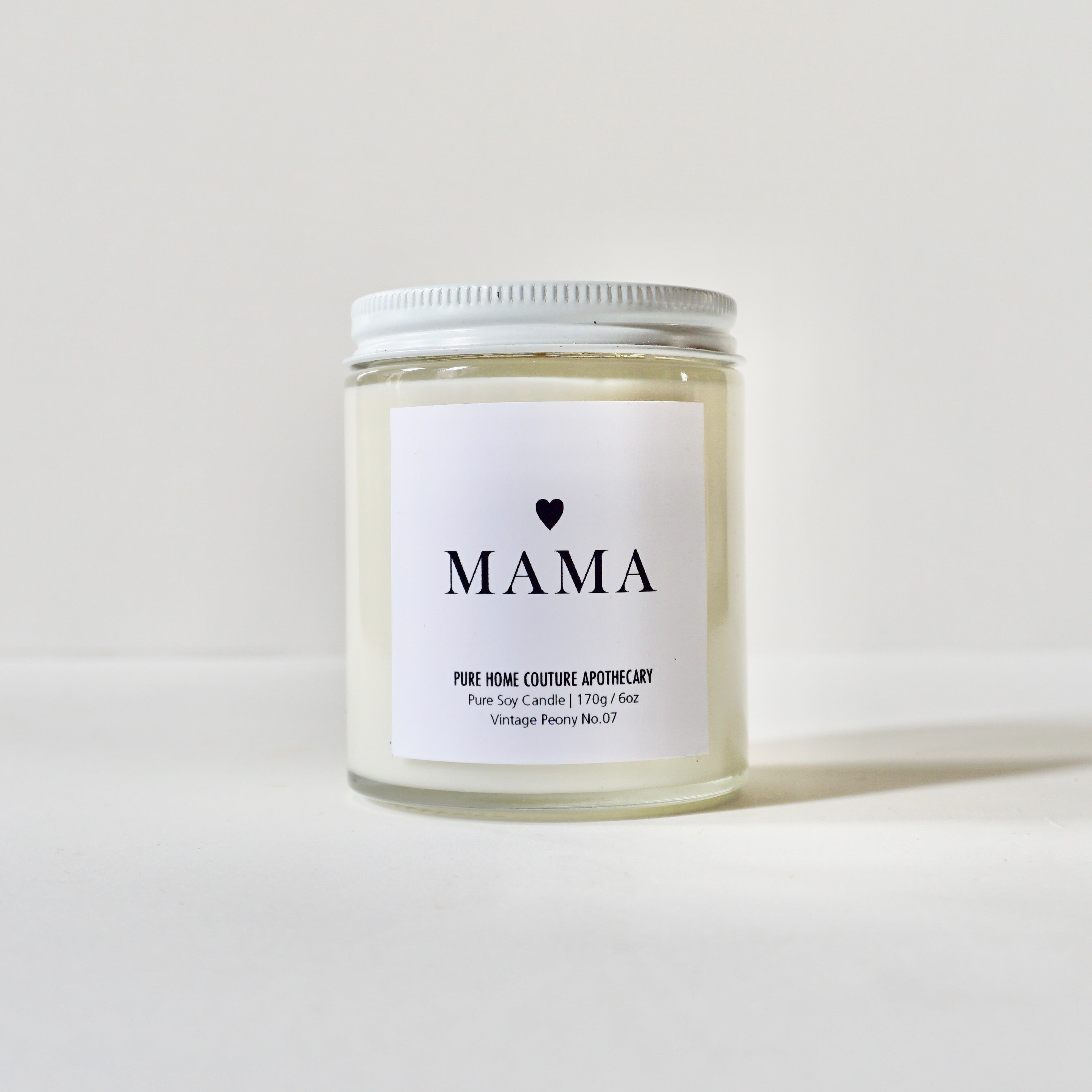 Mama Candle - Vintage Peony No.07