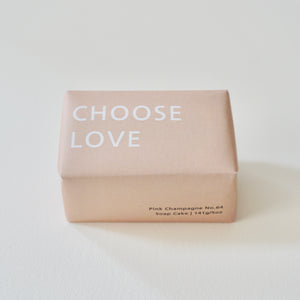 CHOOSE LOVE Soap - Pink Champagne No.64