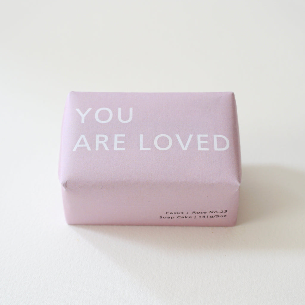 YOU ARE LOVED Soap - Cassis & Rose No.23