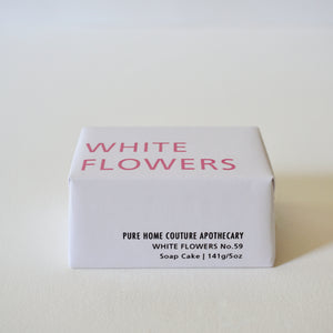 Bar Soap Colours-White Flowers No.59