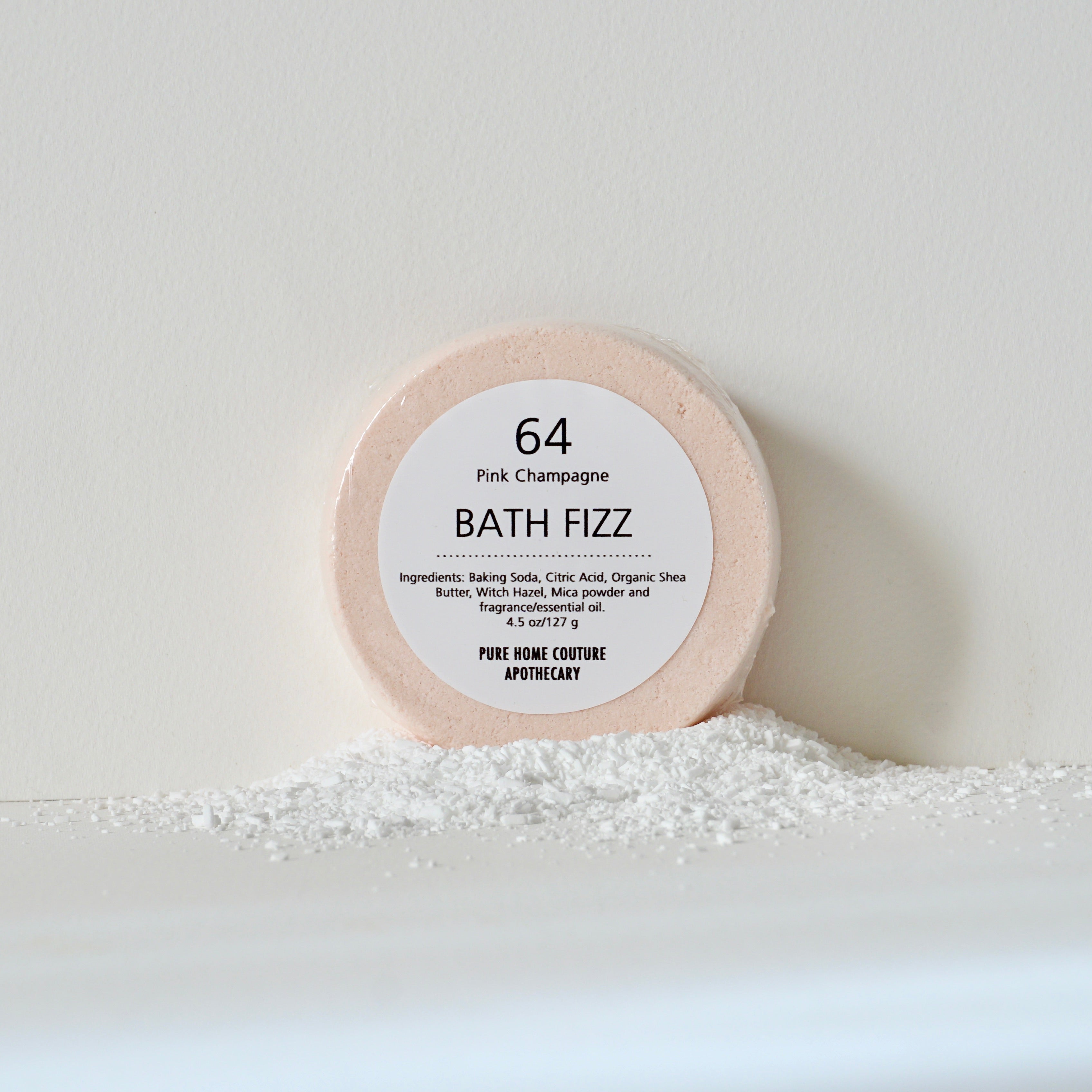 Bath Bomb-Pink Champagne No.64