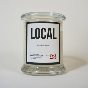 Local Candle-Cassis & Rose No.23